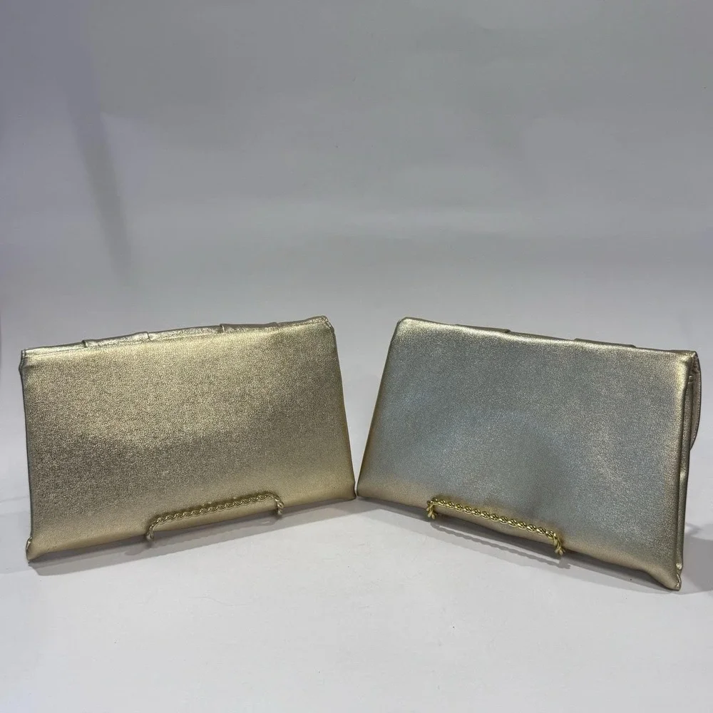 Collection of NEW Vintage Gold Red Purse Clutch Fanny Pack IOB 4pc - Picture 4 of 14